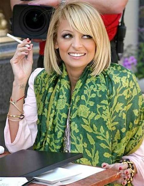 20 Nicole Richie Bob Haircuts Bob Hairstylecom Hair Styles Short