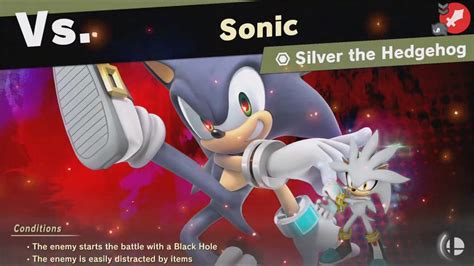Super Smash Bros Ultimate Vs Sonic Unlocks Silver The Hedgehog World