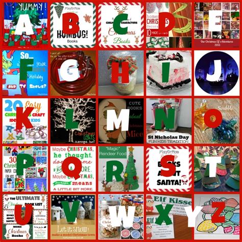 Abcs Of Christmas With Letters Play Dr Mom