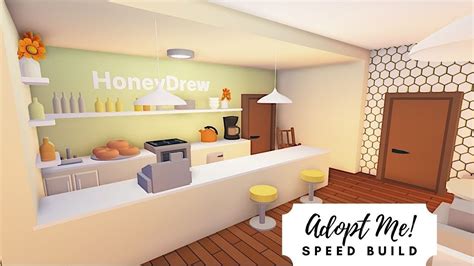 Cute Honeydew Cafe & Home Glitch Build 🍈 Roblox Adopt Me! | Home roblox
