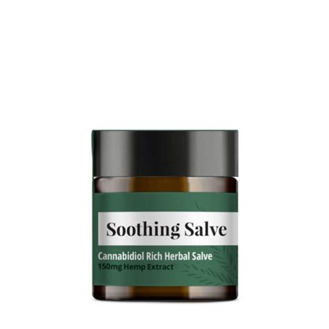 Herbal Topical Cannabidiol Rich Herbal Salve Pain Relievers