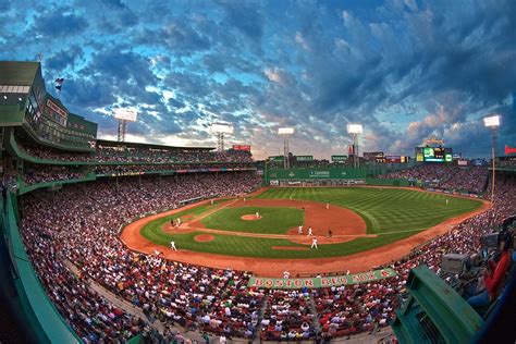Fenway Park At Night Photography