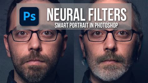 Smart Portrait Neural Filter In Photoshop Photoshop Youtube