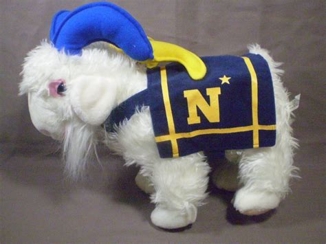 Usna United States Naval Academy Billy Goat 14 White Ram Mascot Navy