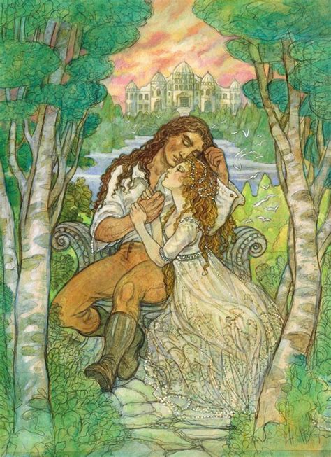 Beauty And The Beast Illustration By Rebecca Guay Beauty And The