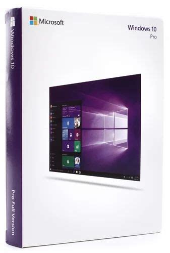 Microsoft Windows 10 Pro Operating System Rs 1499year Global