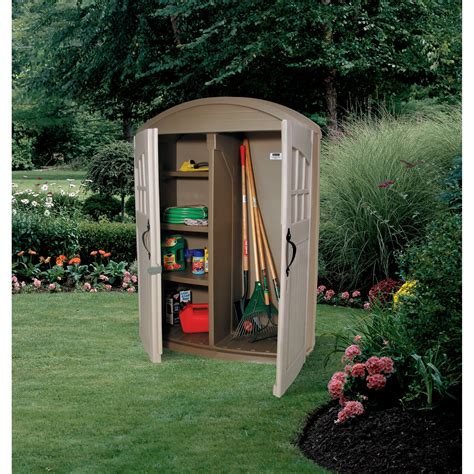 Step LifeScapes Ft W X Ft D Highboy Plastic Tool Shed Reviews
