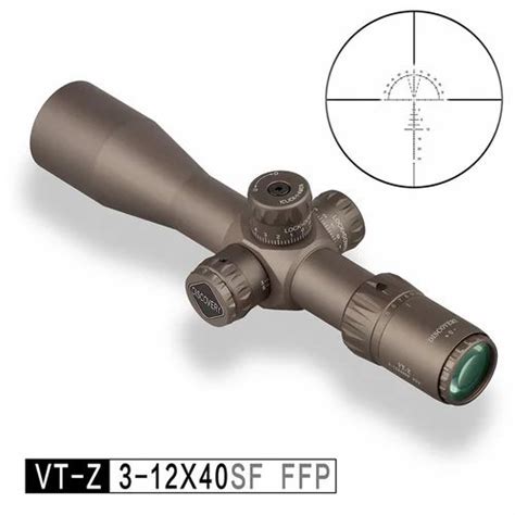 Discovery Vt Z 312x 40sf Ffp Rifle Scope At Rs 25000piece Scope For