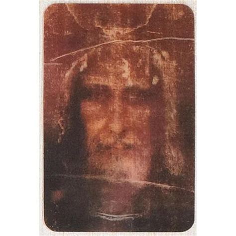 Holy Face Of Jesus On The Shroud Of Turin 3d Holographic Etsy