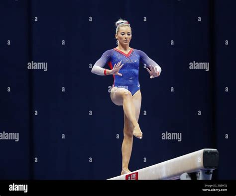 St Louis Usa June Mykayla Skinner Performs On The Balance