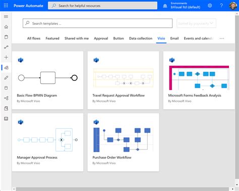 Designing Power Automate Flows With Microsoft Visio Bvisual