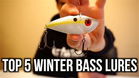 Top 5 Winter Bass Fishing Lures Bass Fishing Tips Youtube