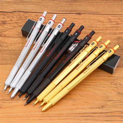 05mm 07mm 20mm Redcircle Drafting Metal Mechanical Pencil For