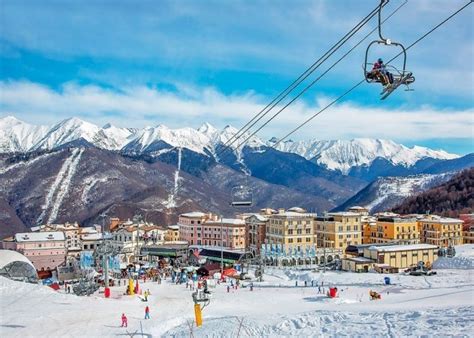 Sochi Mountain Resorts Are Already Preparing For The Winter Season 2019