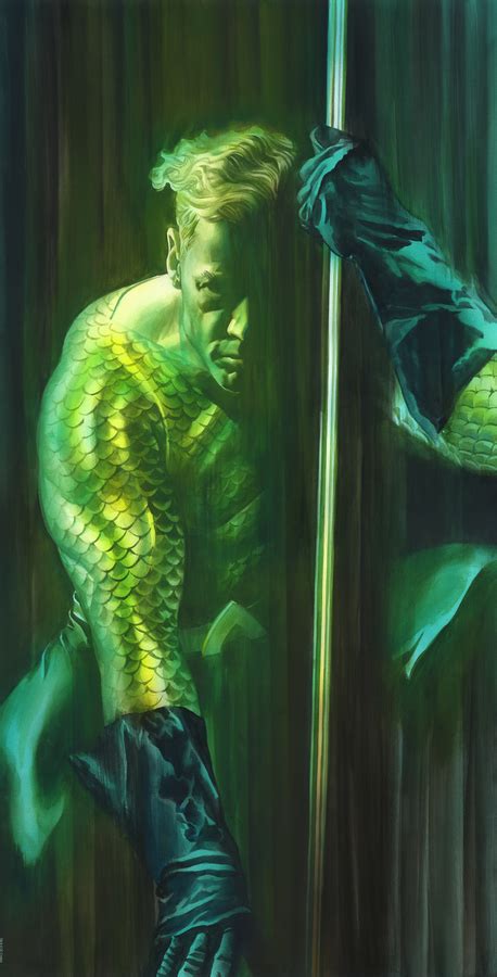Shadows Aquaman Signed Giclee On Paper Print Id