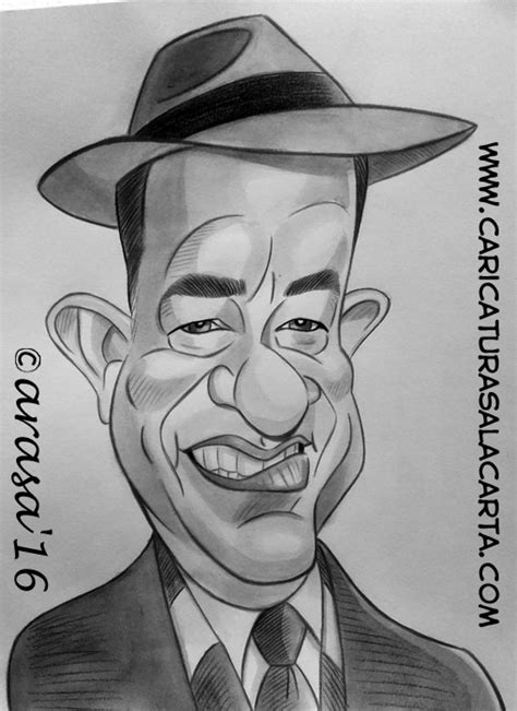 Caricaturas De Actores Famosos Tom Hanks