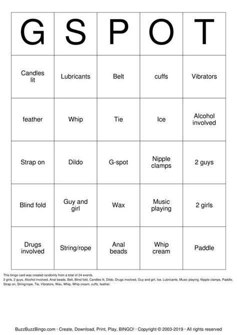 I Had Sex With Bingo Cards To Download Print And Customize
