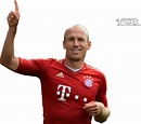 Arjen Robben football render - 481 - FootyRenders