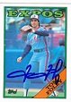 Tom Foley autographed Baseball Card (Montreal Expos) 1988 Topps #251
