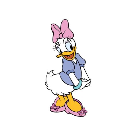 Daisy Duck 1 Posing Shy Relaxing Donald Girlfriend Disney Etsy