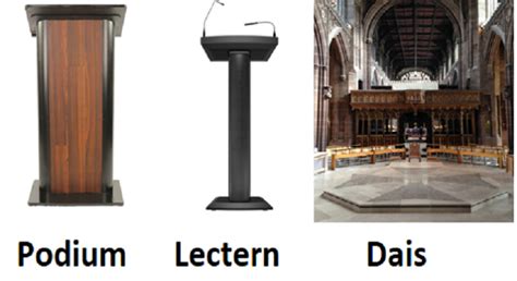 What Is The Difference Between Lectern Podium And Dias Kailasha