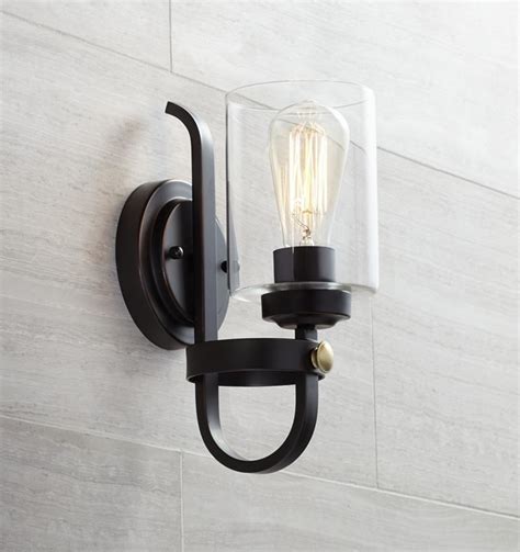 Sconces Eagleton 12 High Oil Rubbed Bronze Led Wall Sconce