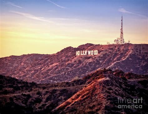 Hollywood Hills Photograph By Robert Alsop Pixels