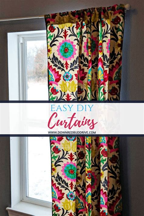 How To Make Curtains Easy Diy Curtains In 2023 How To Make Curtains