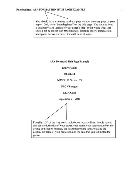 Free Apa Template For Word