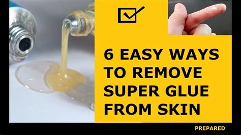 How To Remove Super Glue From Skin 6 Ways To Remove Super Glue From