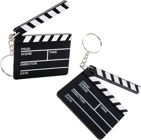 Hollywood Clapboard Keychains Amazonca Clothing Shoes And Accessories