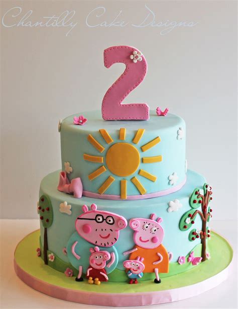 Peppa Pig Cake Peppa Pig Birthday Cake Pig Birthday Cakes Peppa Pig