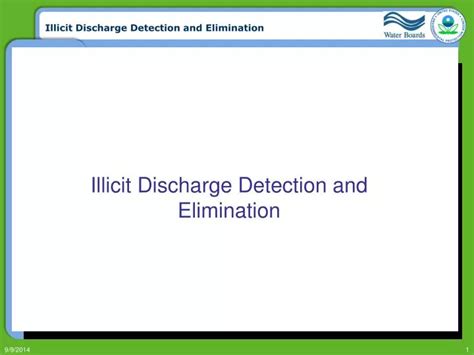 Ppt Illicit Discharge Detection And Elimination Powerpoint