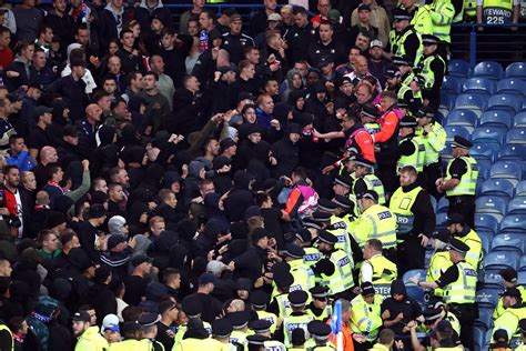 Police Officers Assaulted In Away Section At Rangers V Feyenoord Match News Clyde 1