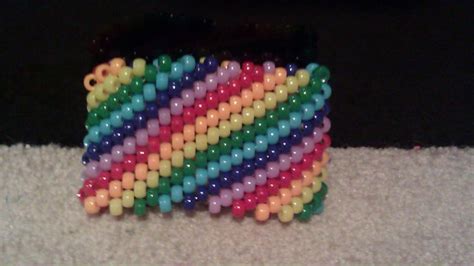 Rainbow Cuff Mini Pony Beads By Monkeylover Kandi Photos On Kandi