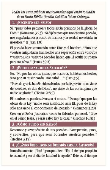 The Catholic Bible Says Spanish Moments With The Book