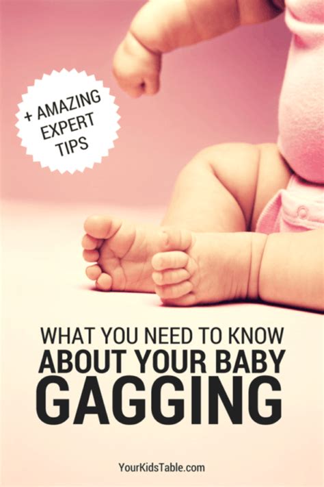 What You Need To Know About Baby Gagging Expert Tips Your Kids Table
