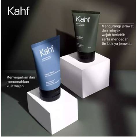 jual kahf natural discovery from everyday life face wash 100 ml shopee indonesia