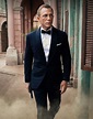 No Time To Die 007 James Bond Tuxedo, James Bond Suit, Bond Suits, Blue ...