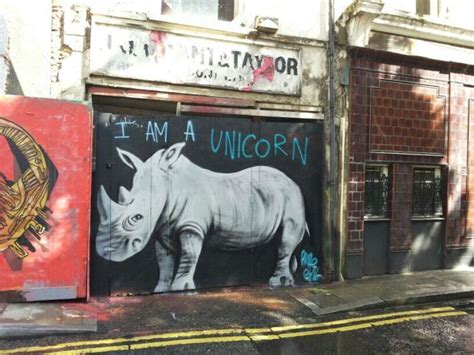 I Am A Unicorn Street Art Utopia