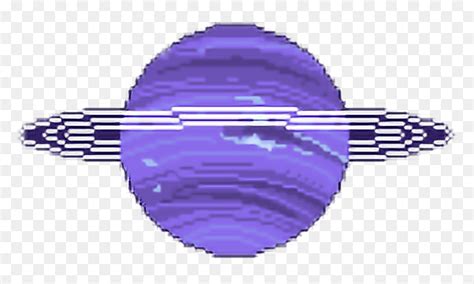 Planets Clipart Aesthetic Aesthetic Pixel Art Png Transparent Png Vhv