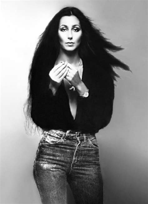Cher In Id Rather Believe In You 1976 By Norman Seeff Vintage