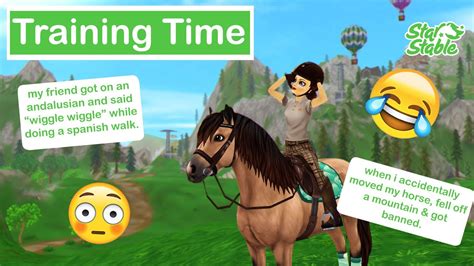 Reading Your Weirdest Sso Moments Training Time Star Stable