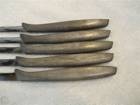 5 Vintage Gerber Legendary Miming Steak Knives 2056311590