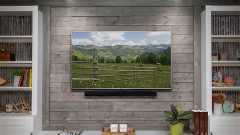 Grey Barnwood Shiplap Used As An Accent Wall For The Tv Room With A