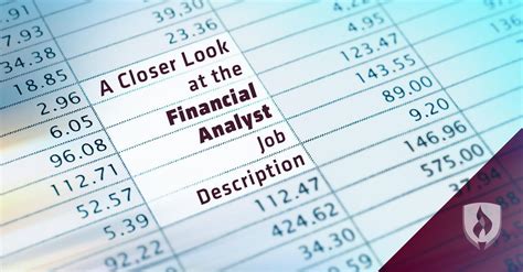 A finance analyst is an individual whose major duty is to carry out the financial analysis of external analysts, more often than not, gain information from their participation in public conference calls where they can directly question the management. Reading Between the Lines: A Closer Look at the Financial ...