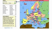 Learn the European Capitals! Geography Tutorial Game - Learning Level ...