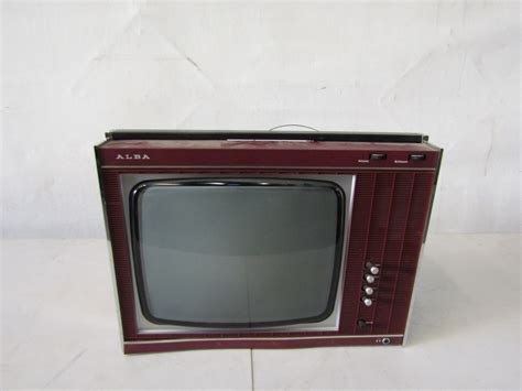 8100017 Portable Alba Tv H 32 Cm X 44 X 26 X 1 Off Stockyard Prop