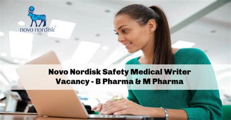 Novo Nordisk Safety Medical Writer Vacancy B Pharma And M Pharma