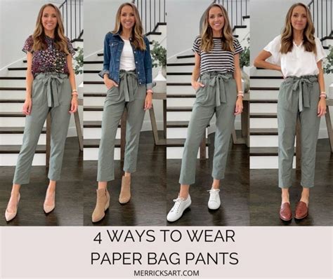 how to wear paper bag pants merrick s art